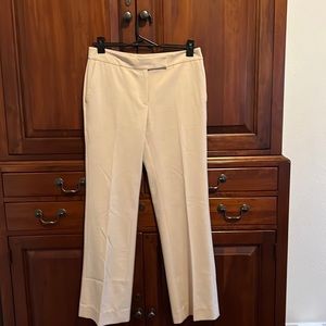 White House Black Market fully lined boot cut trouser.
